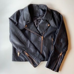 Blank NYC Faux Leather Moto Jacket